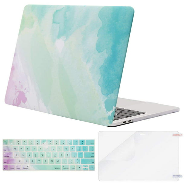 MacBook Pro 13 Inch Case Rainbow Zebra Vector MacBook Air 13 Inch Case with Keyboard Cover Screen Protector Cleaning Brush 